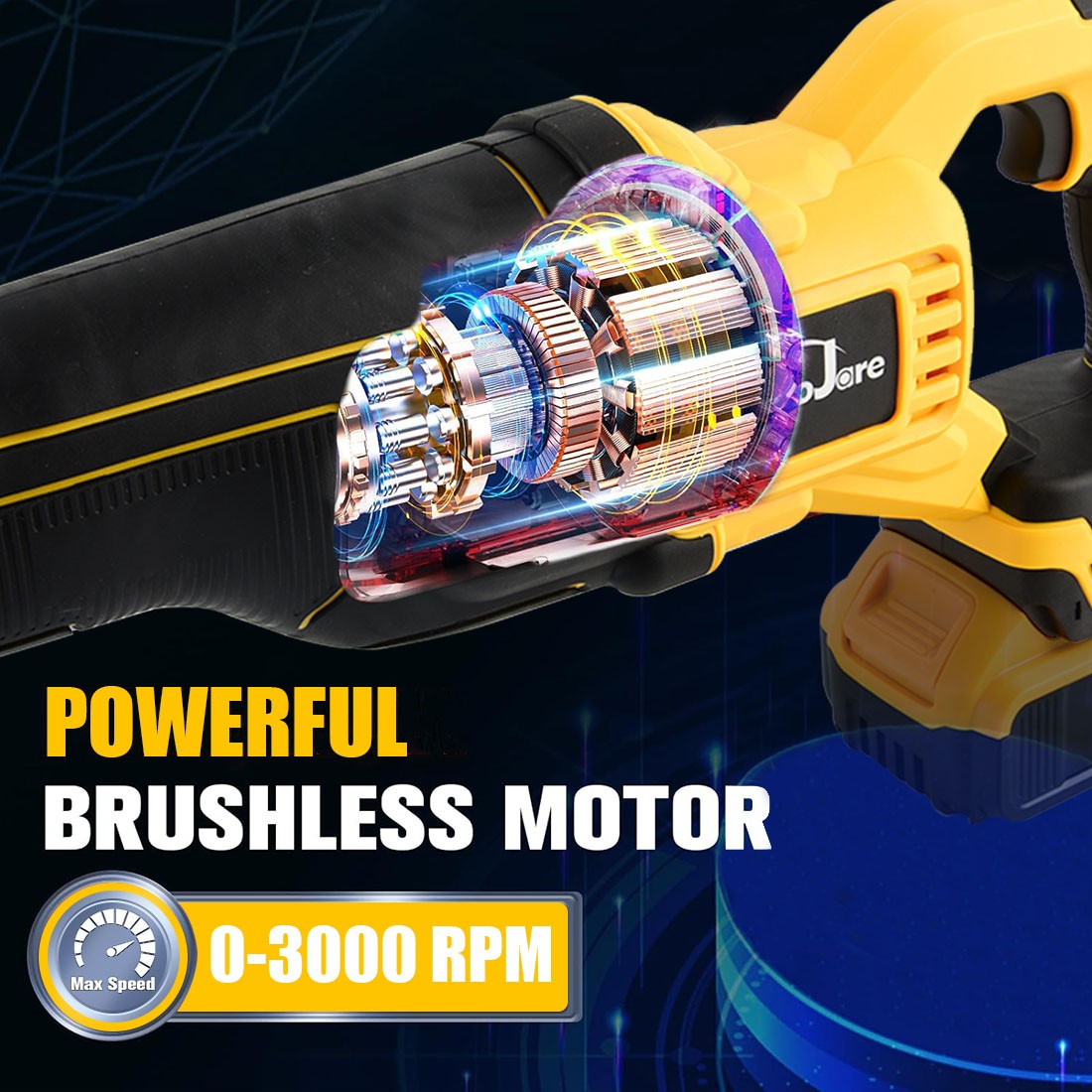 Cordless Reciprocating for Dewalt 20V Battery Brushless Power Recipro Saw Tool