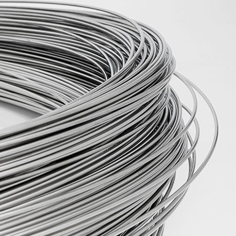 304 Stainless Steel Wire 0.1mm-3mm Soft /Hard Steel Wire Rustproof Durable Craft