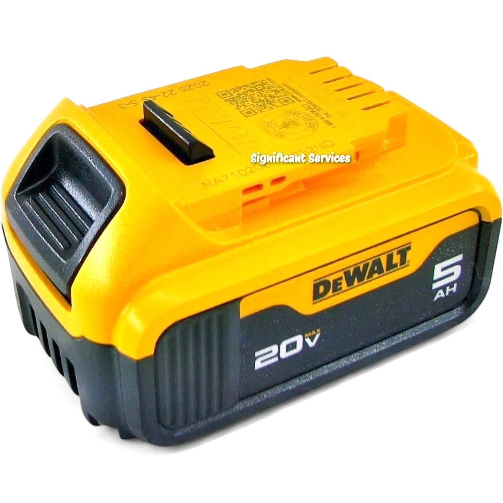 DEWALT DCB112 20V MAX Li-Ion Battery Charger with DCB205 5Ah Battery Combo