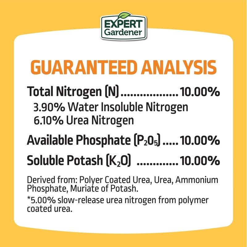 Flower Food Fertilizer 10-10-10 Granules Time Release 3 Months Annual Perennials