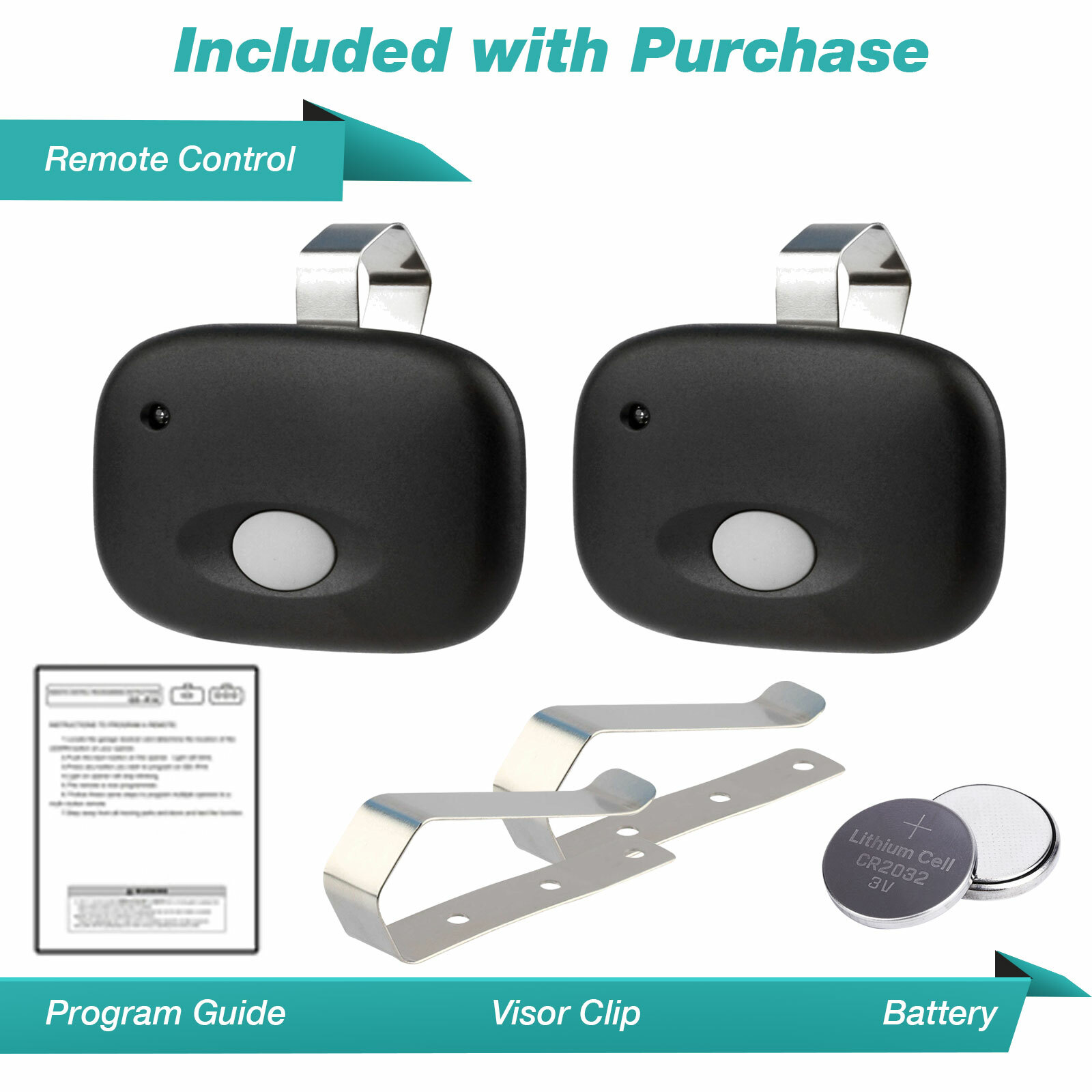 2 Garage Door Remote for Linear Megacode MCT-11 DNT00090 (1 Button)