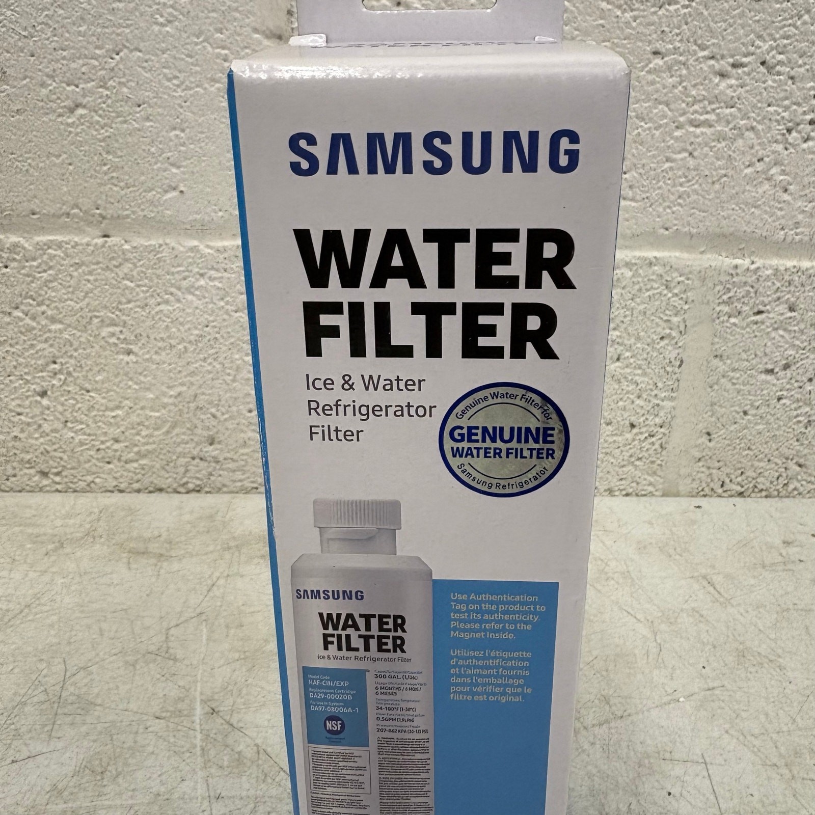 SAMSUNG Genuine Filter for Refrigerator 6-Months DA29-00020B HAF-CIN/EXP