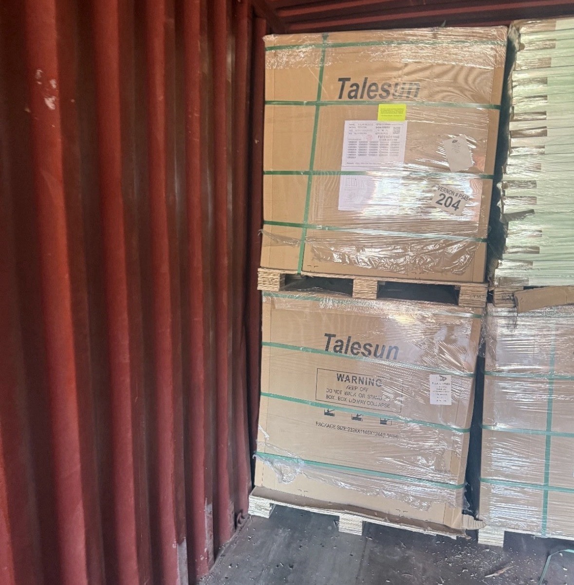 Solar Panel Talesun 545W NEW Model TD7G72M-545