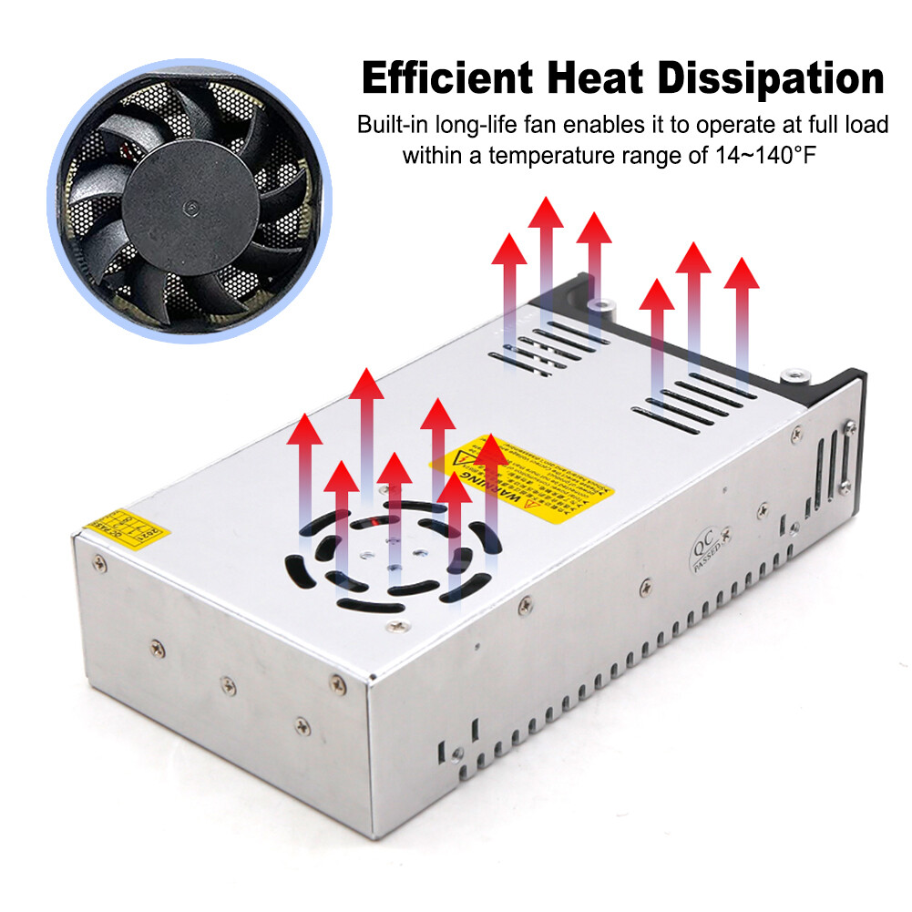 AC 110V To DC 12V 25A-50A 300A-600W Industrial Transformer Switch Power Supply