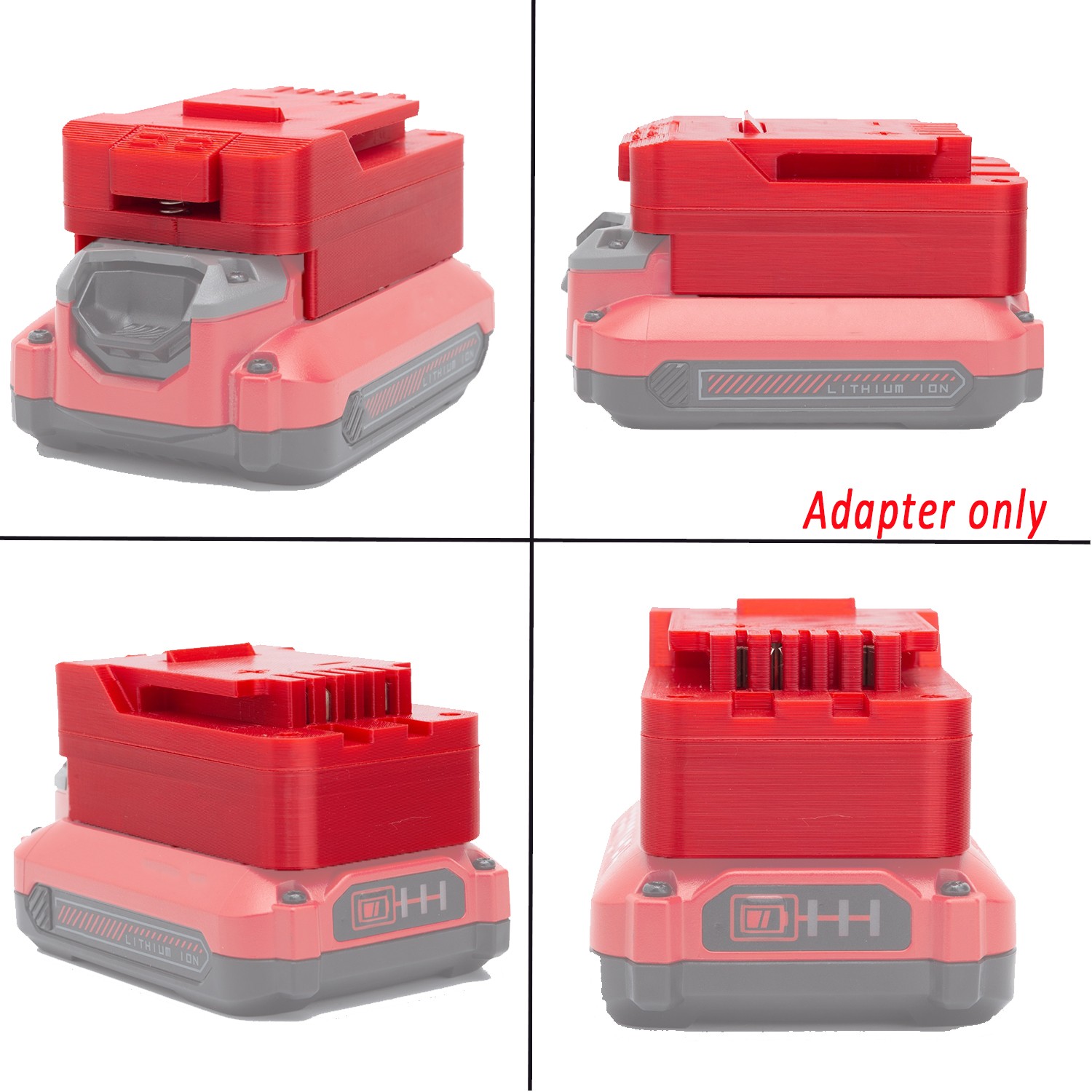 Battery Adapter For Craftsman 20V Li-Ion Battery to For Bauer 20V Power Tools US