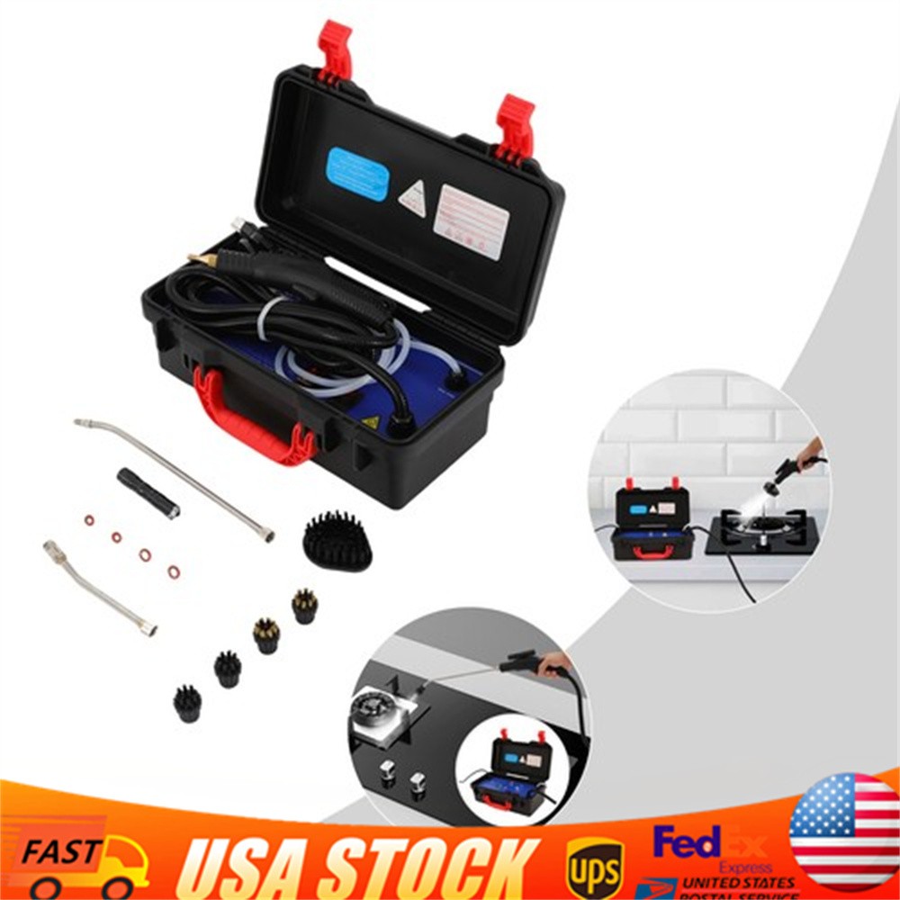 Home 1700W Handheld High Temp Steam Cleaner High Pressure Cleaning Machine Car