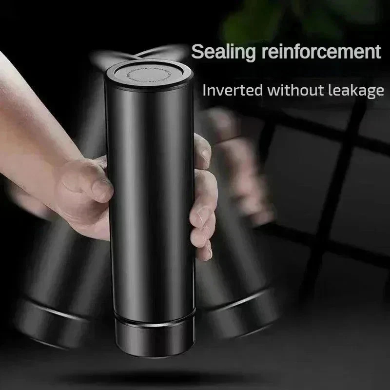 500ml Smart Thermos Bottle Stainless Steel Vacuum Flask LED Temperature Cup