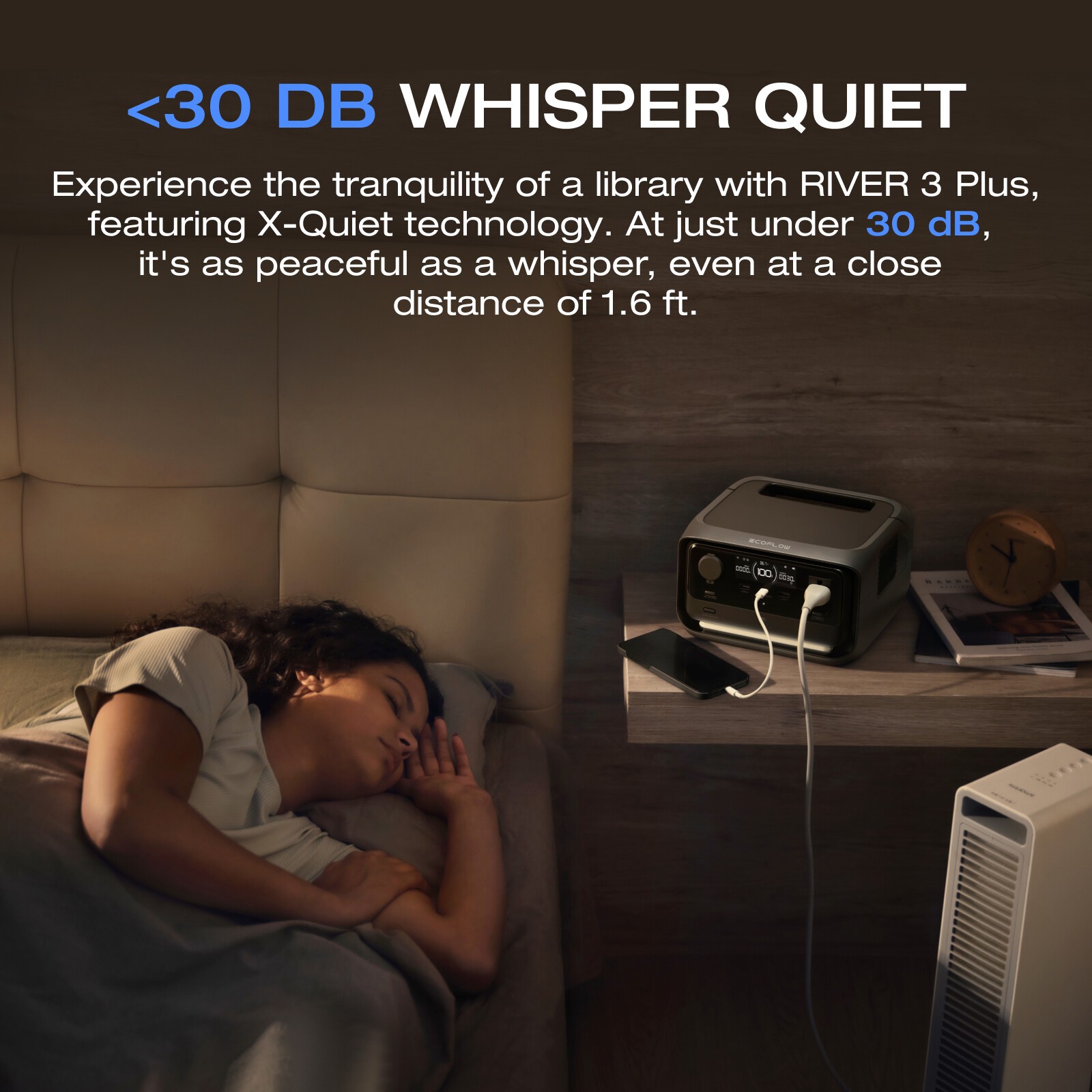EcoFlow River 3 Plus 286Wh Wireless Boost Combo & 5000mAh RAPID Power Bank