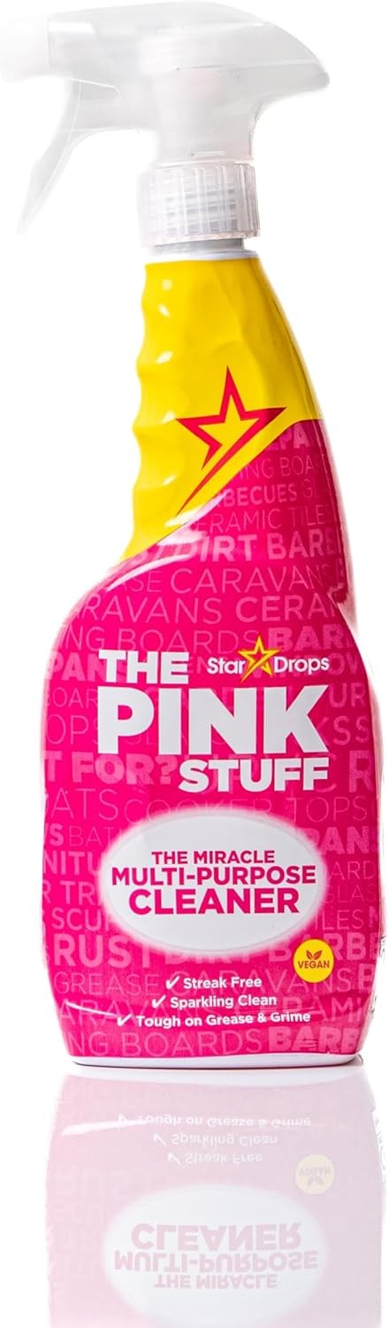 Stardrops The Pink Stuff Miracle Multi-Purpose Cleaner – Removes Grease, Grime,