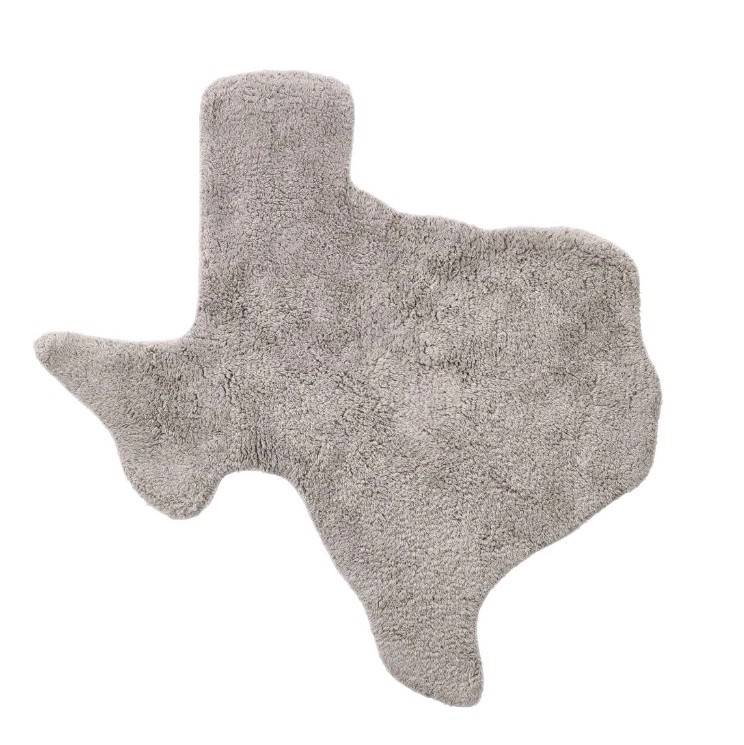 Brand New HEB Destination Holiday Texas Bath Mat MultiUse Any Room Rug 24″ × 24″