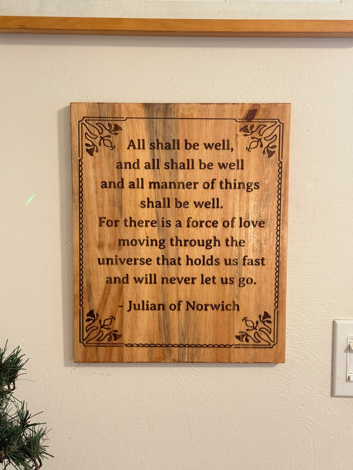 All Shall Be Well- Julian of Norwich