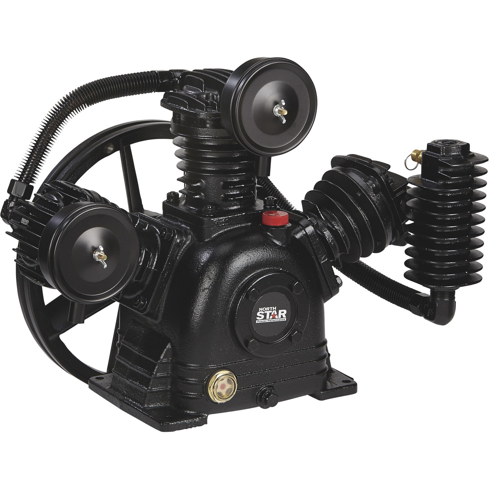 NorthStar Air Compressor Pump, 2-Stage, 3-Cylinder, 14.9 CFM @ 90 PSI