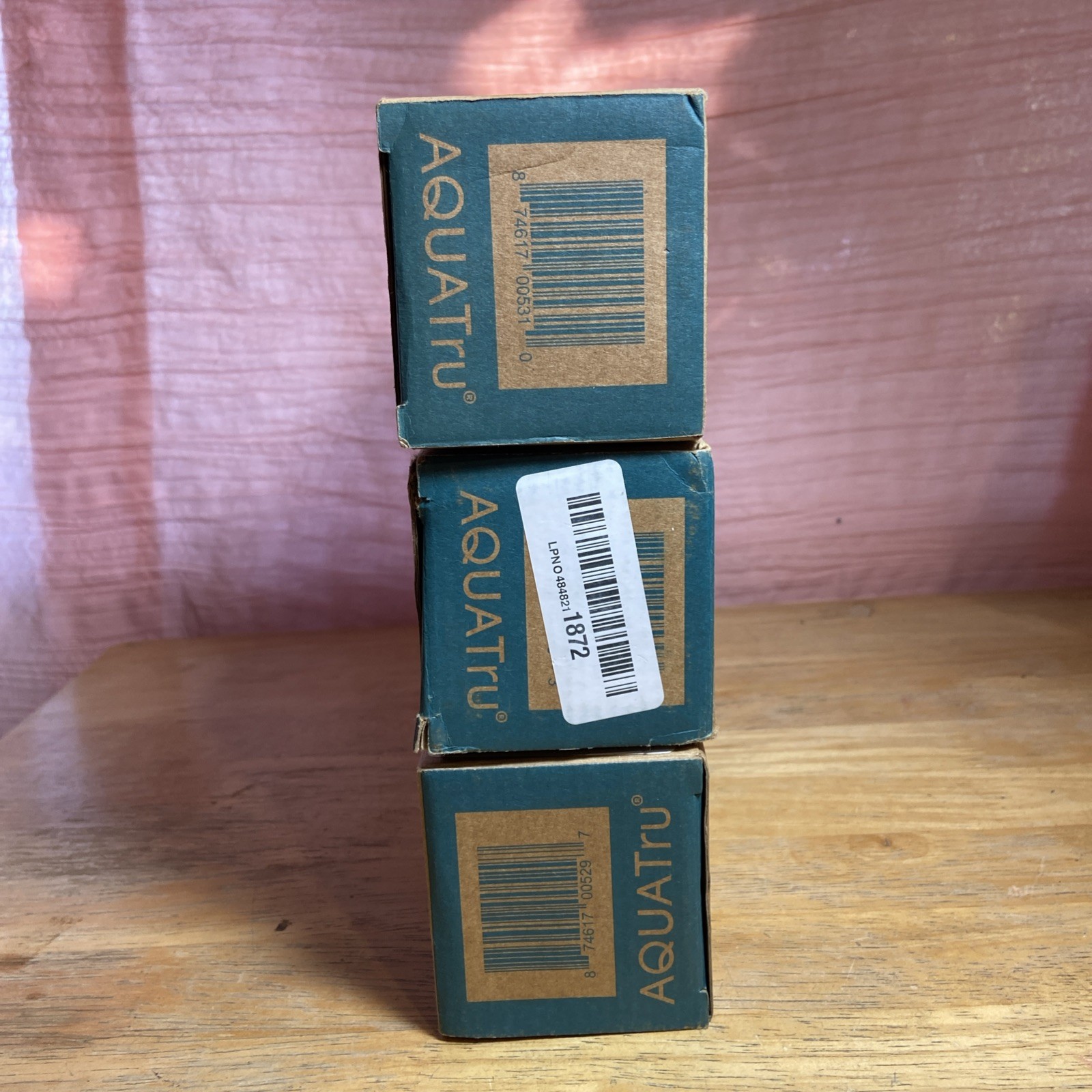 (3) AquaTru Sealed Filters Read Description For Details