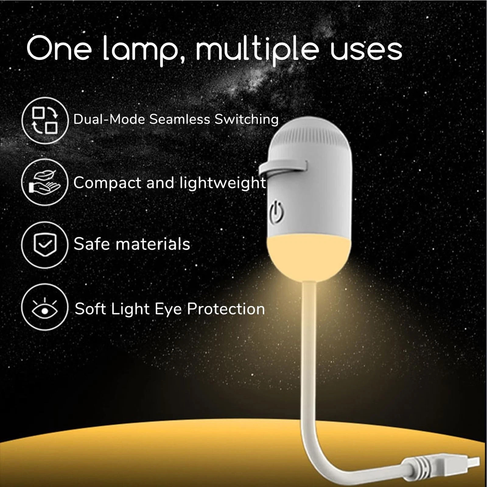 Starry Sky Aurora Galaxy Projector Night Light HD 360° Rotating LED Mood Lamp