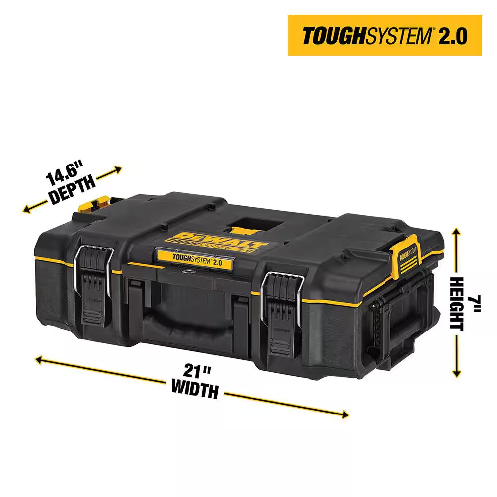 TOUGHSYSTEM 2.0 22 In. W Small Modular Tool Box
