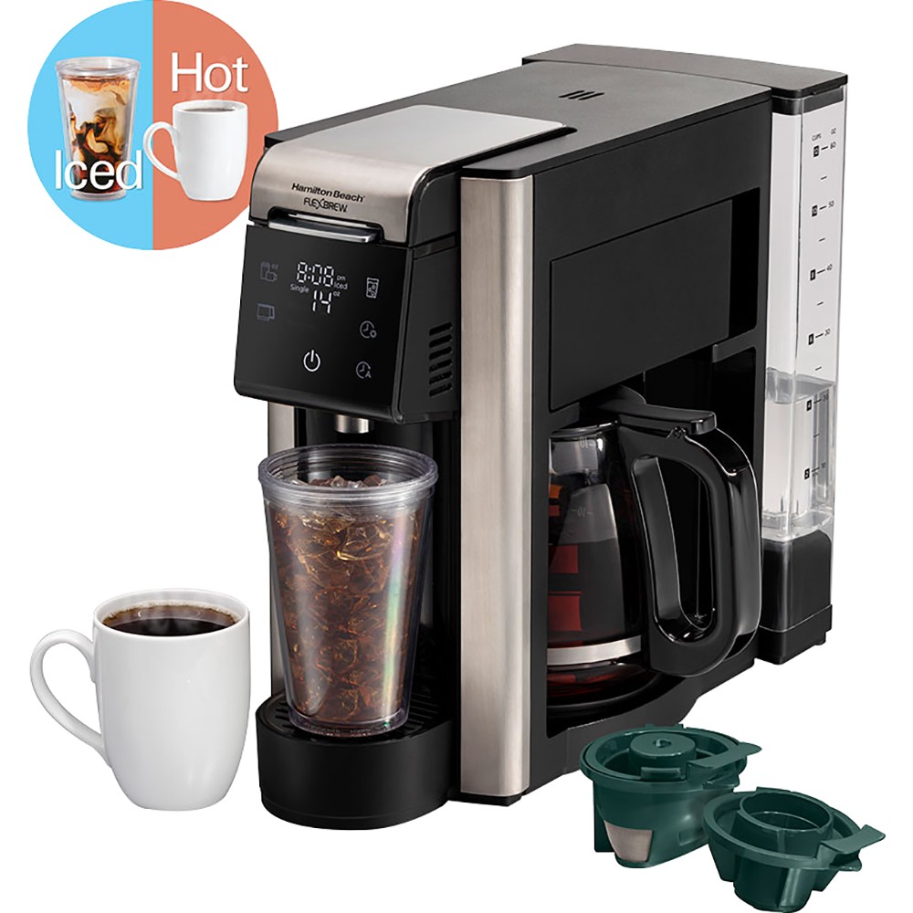Hamilton Beach FlexBrew 5-in-1 Coffee Maker (R49965) – Black