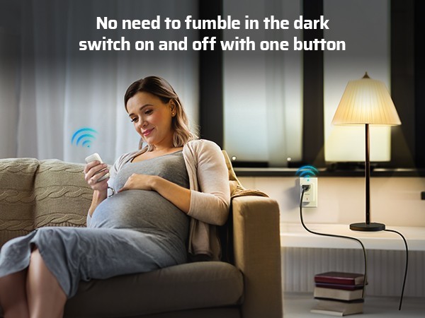 DEWENWILS Indoor Remote Control Electrical Outlet Plug Wireless On Off Switch