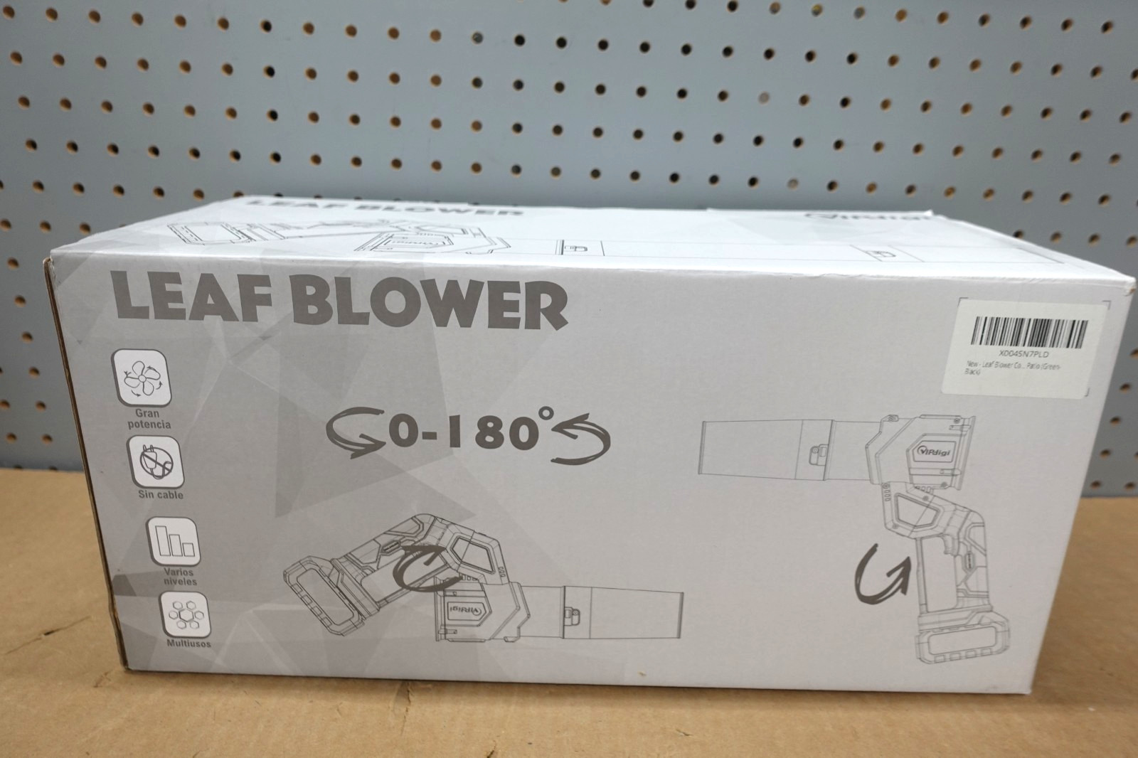 Brushless Leaf Blower with 4Ah 21V, 2 Batteries and Cord Charger