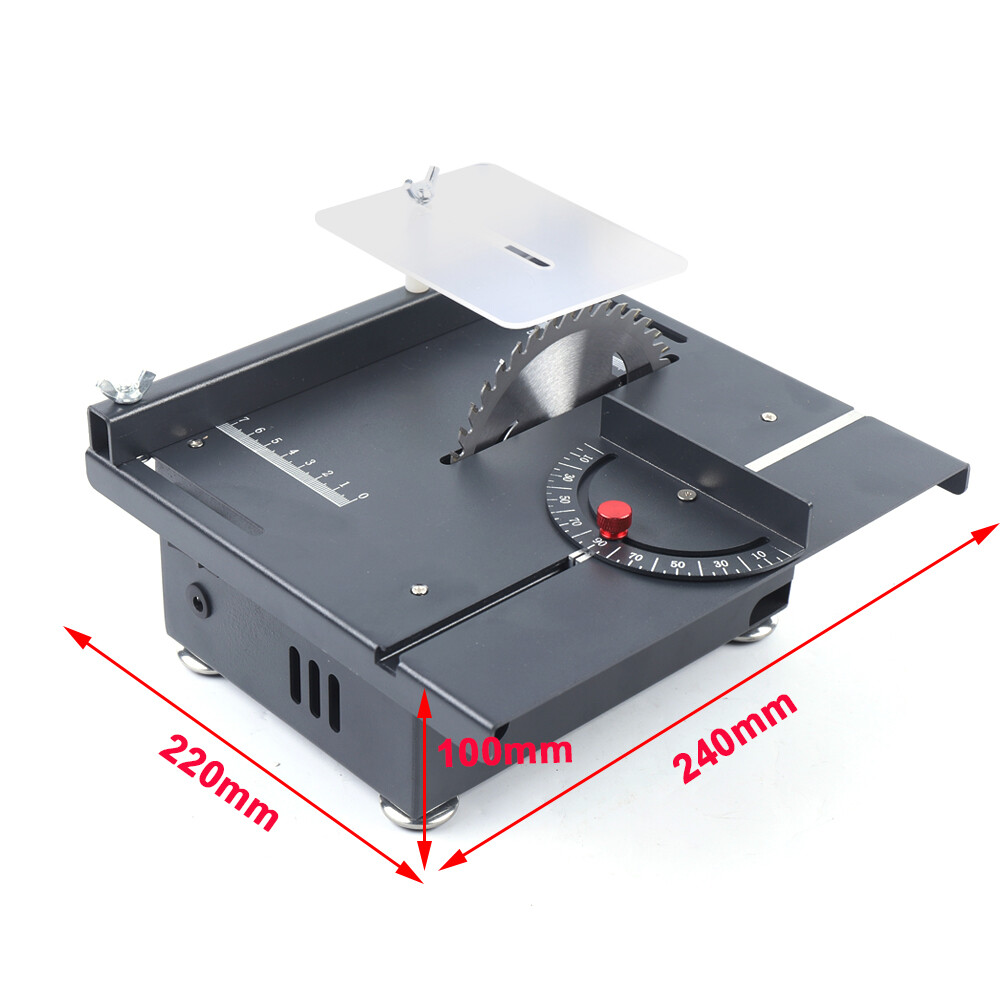 Portable Compact Heavy Duty Table Saw DIY Projects Work Shop Cutting Depth 40mm