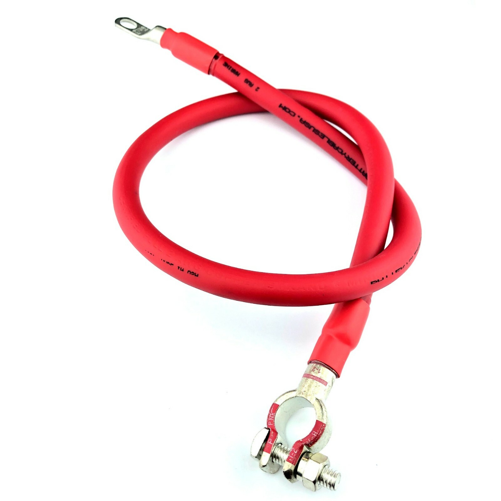 Battery Cable Positive 2 Gauge AWG Copper Custom – Car, Truck, RV, Boat, Solar