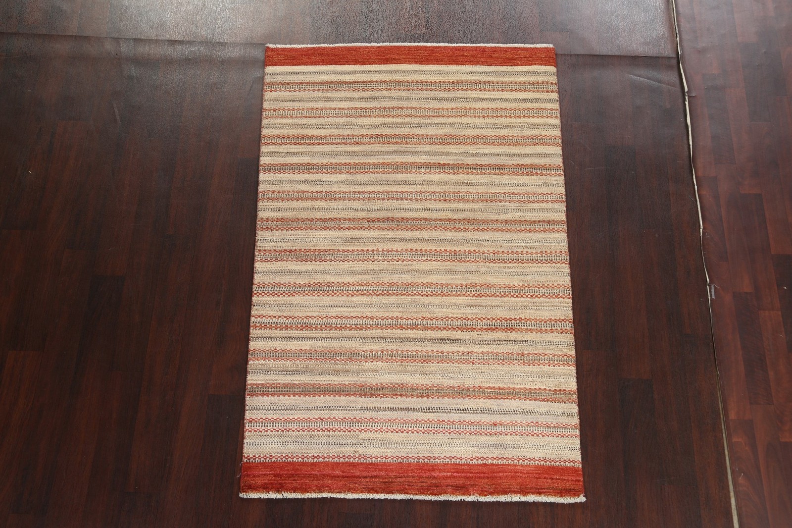 Modern Area Rug 4×6 Hand-knotted Wool Pakistani Oriental Carpet for Any Room
