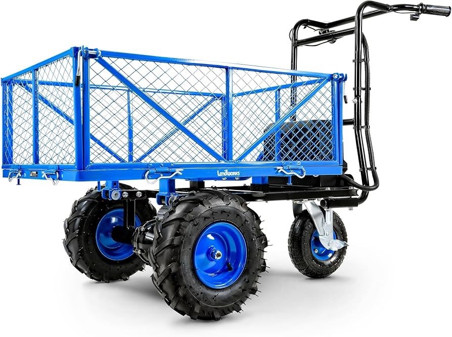 Landworks Utility Service Cart Power Wagon Super Duty – No Battery Used Open Box