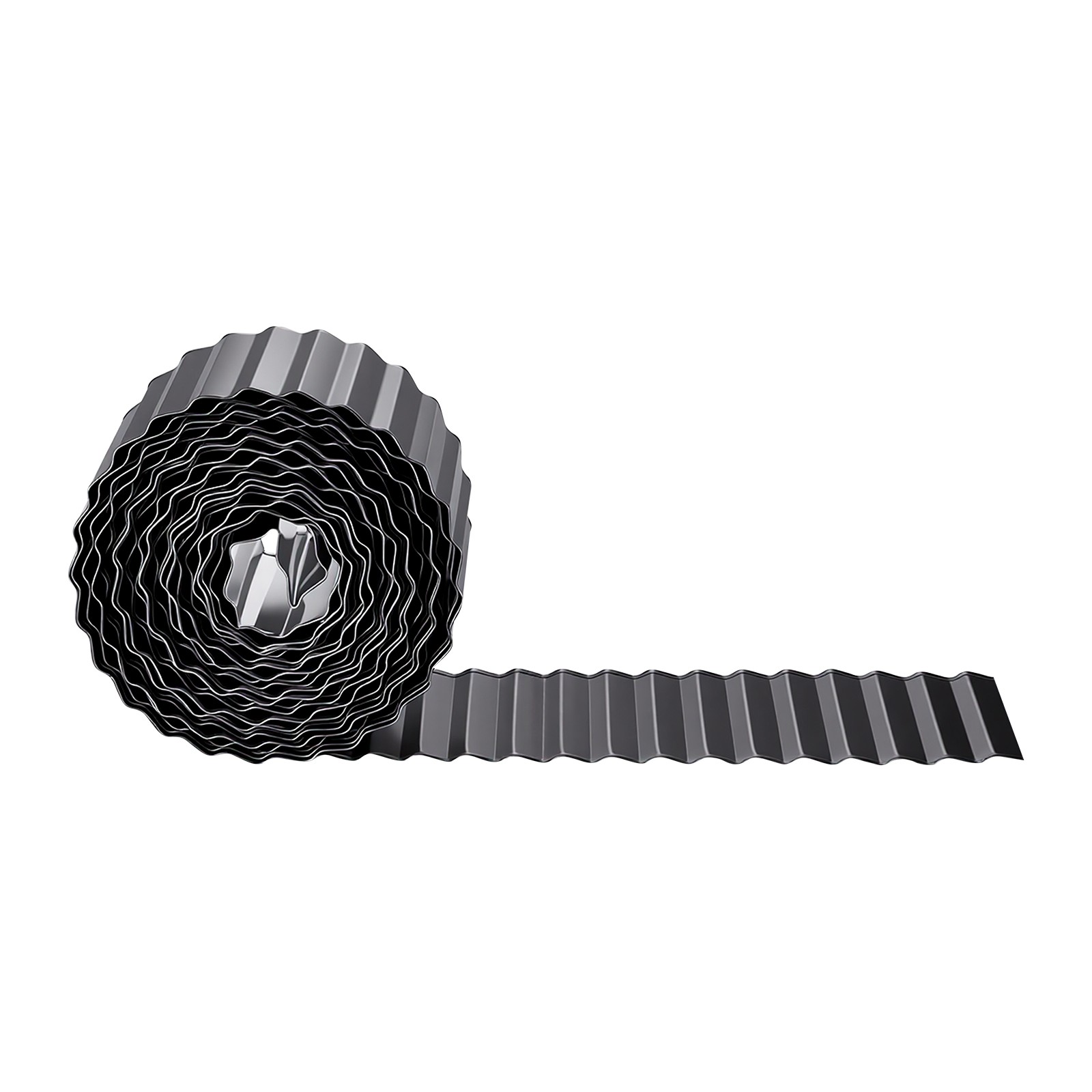 VEVOR Galvanized Steel Landscape Edging 40 ft x 6 in Metal Garden Edging