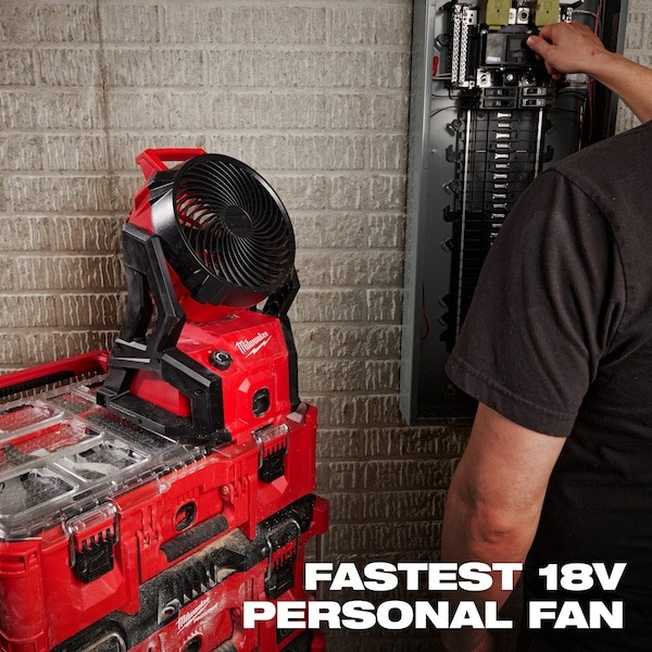 Milwaukee Tool 0818-20 M18 Brushless Packout Fan