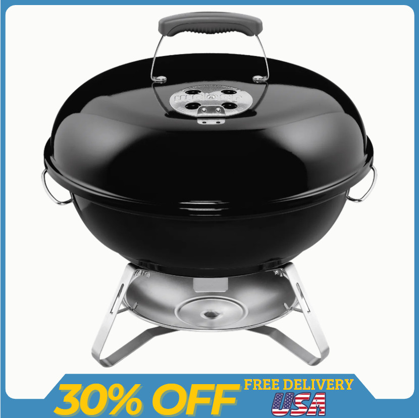 NEW Weber Jumbo Joe 18″ Charcoal Grill – Compact & High Quality Grilling