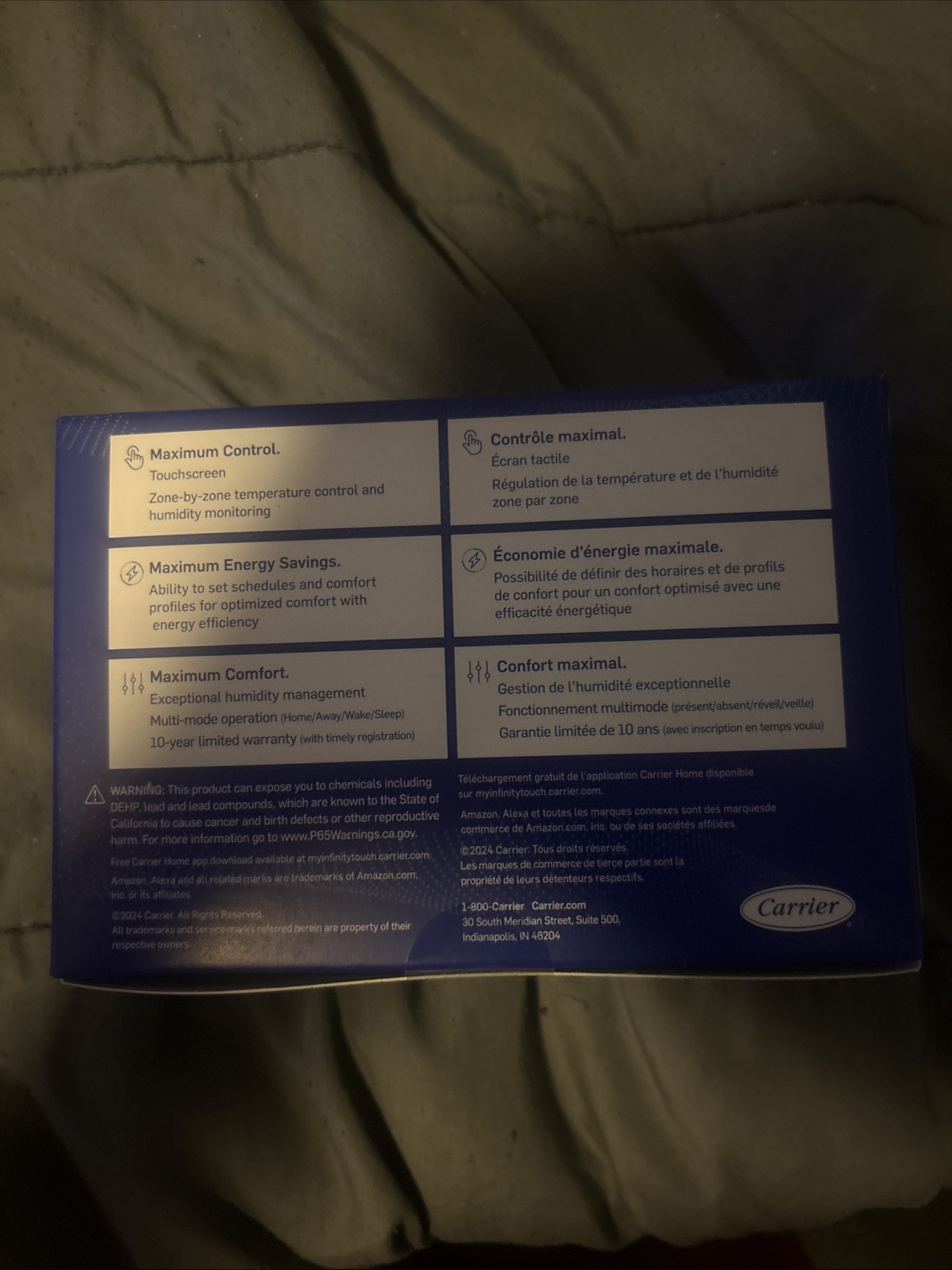 Brand New Carrier Infinity System Control – Smart Thermostat – SYSTXCCWIC01-C