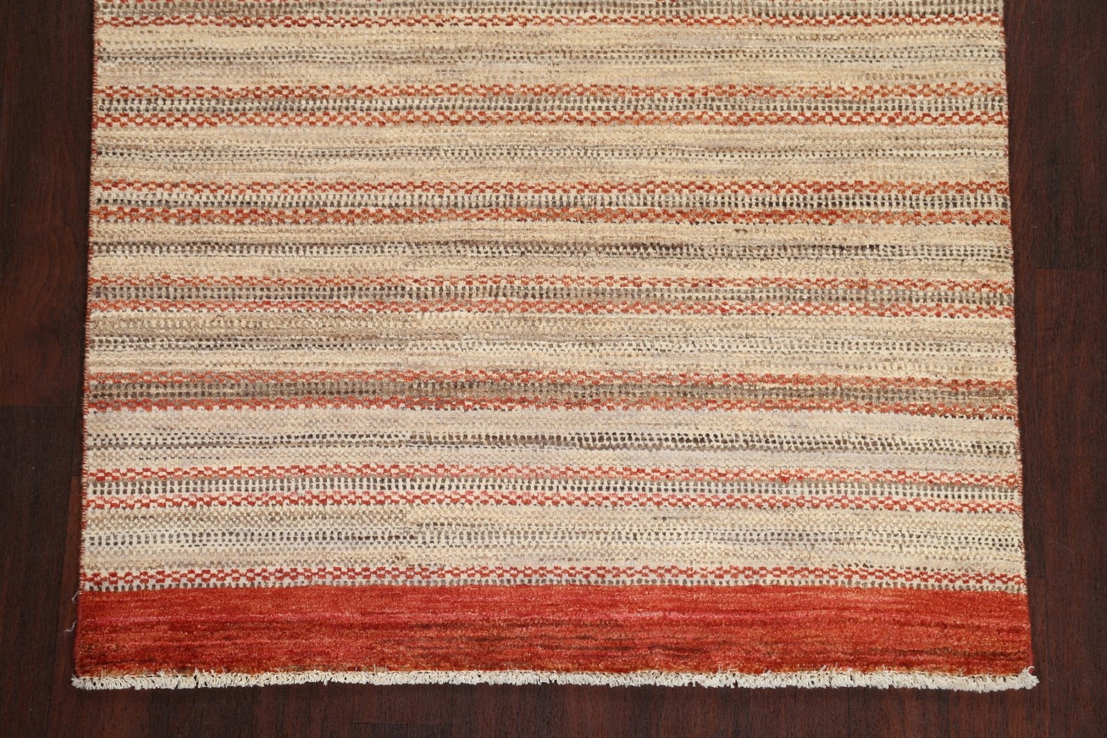 Modern Area Rug 4×6 Hand-knotted Wool Pakistani Oriental Carpet for Any Room