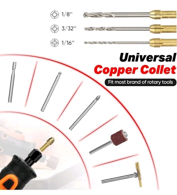 SHALL 508pc Rotary Tool Accessories Kit Multifunctional Set,Perfect for Cutting