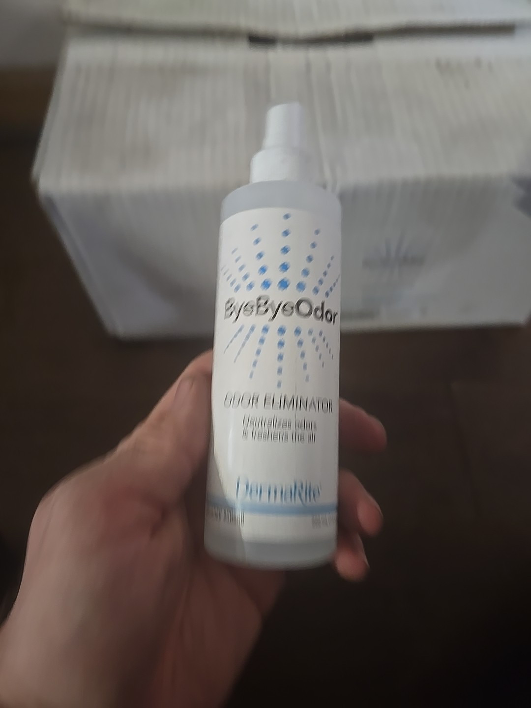 ByeByeOdor Deodorizer 7.5 oz. Bottle Fruit Scent 48 Ct 00258