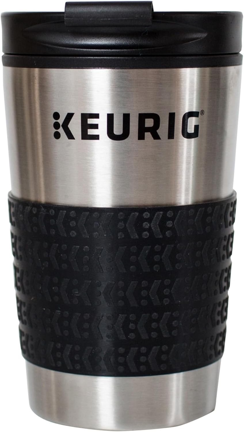 Stainless Steel Insulated Travel Coffee Mug, 12 oz. Capacity