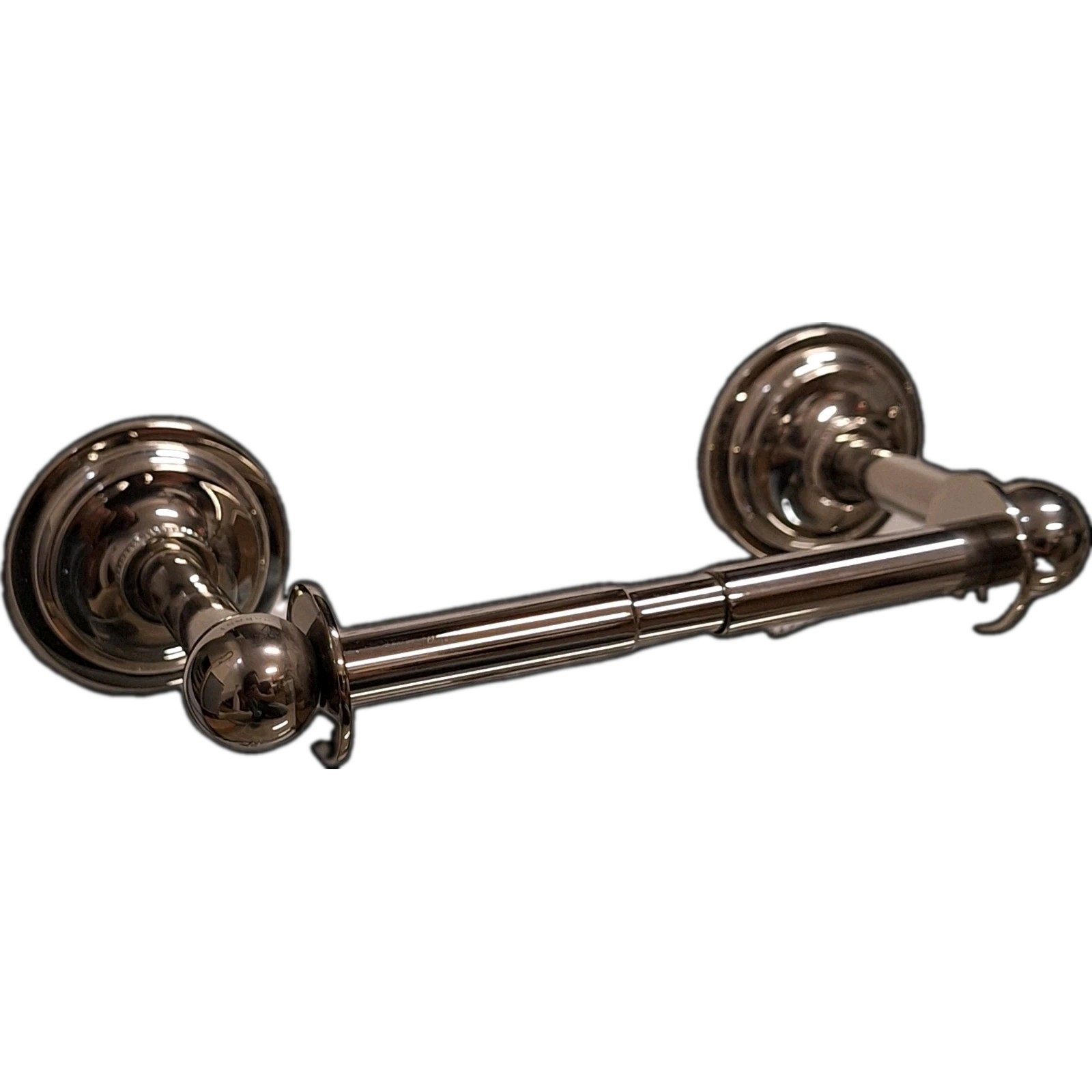 Ginger 2608-3 Double Post Toilet Tissue Holder Chrome Polished Nickel