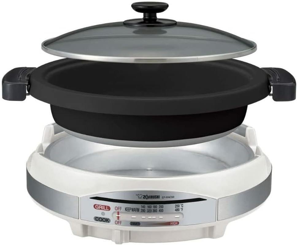 EP-RAC50 Gourmet D’Expert 1350-Watt Electric Skillet