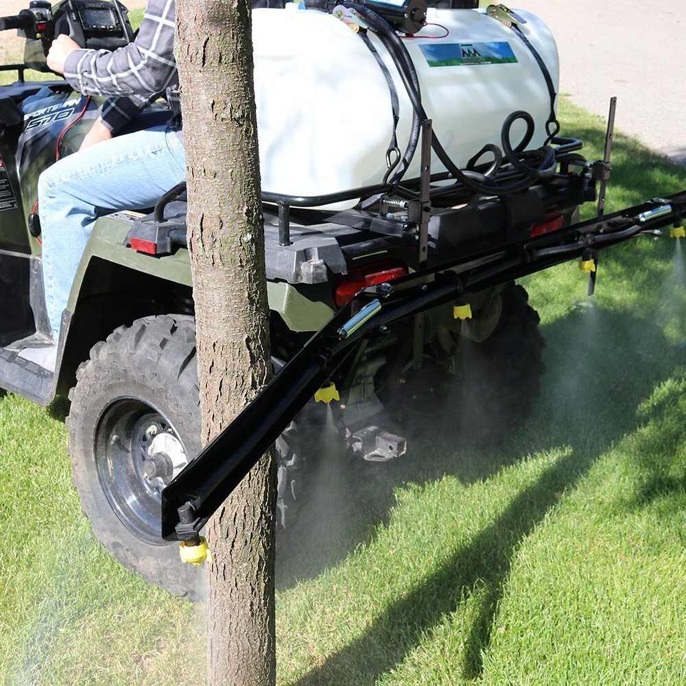 Master MFG 25 Gallon ATV Broadcast Sprayer – 2.2GPM, 10′ Swath