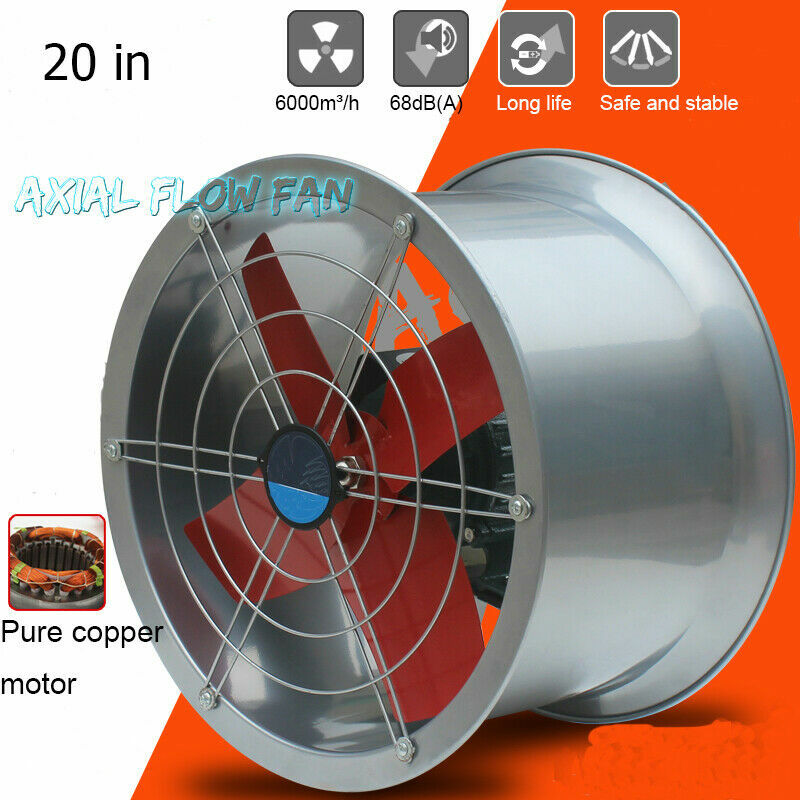 220V Explosion-proof Axial Fan Cylinder Pipe Fan Explosion-proof Fan Tool