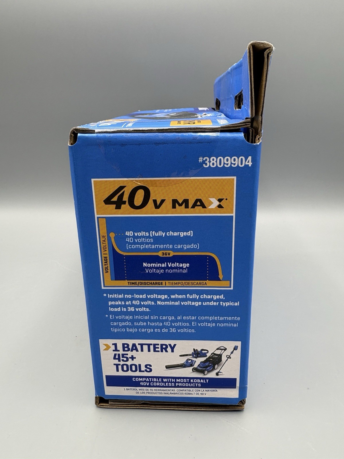 Kobalt 4.0AH 40v Max Battery (3809904) *NEW* Free Shipping