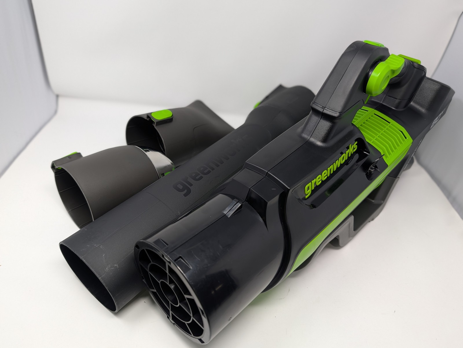 GREENWORKS 80-VOLT 750 CFM CORDLESS HANDHELD BLOWER,TOOL ONLY – GREEN GRAY BLACK
