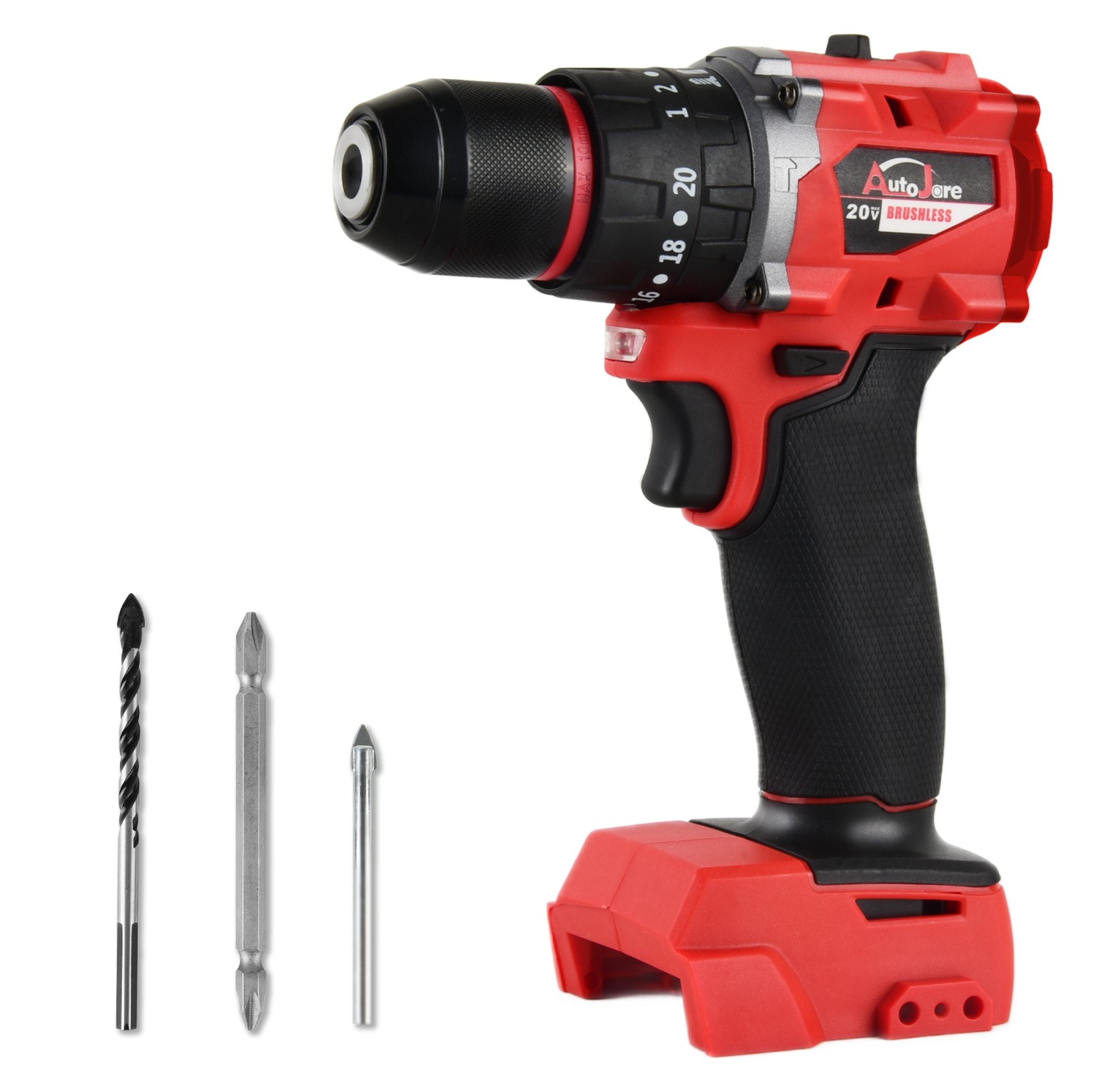 Cordless Brushless 3/8-inch Drill Driver for Milwaukee M18 18V Battery TOOL ONLY