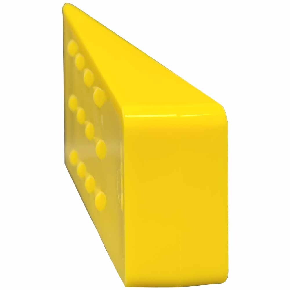 3 Pack 5.5″ Tree Felling Wedge Logging Bucking Falling ABS Plastic (Yellow)
