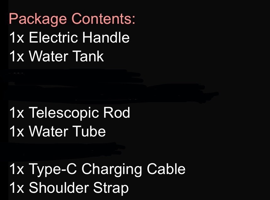 5L Electric Power Sprayer | Telescopic Wand, USB-C Charging (1 Nozzle)