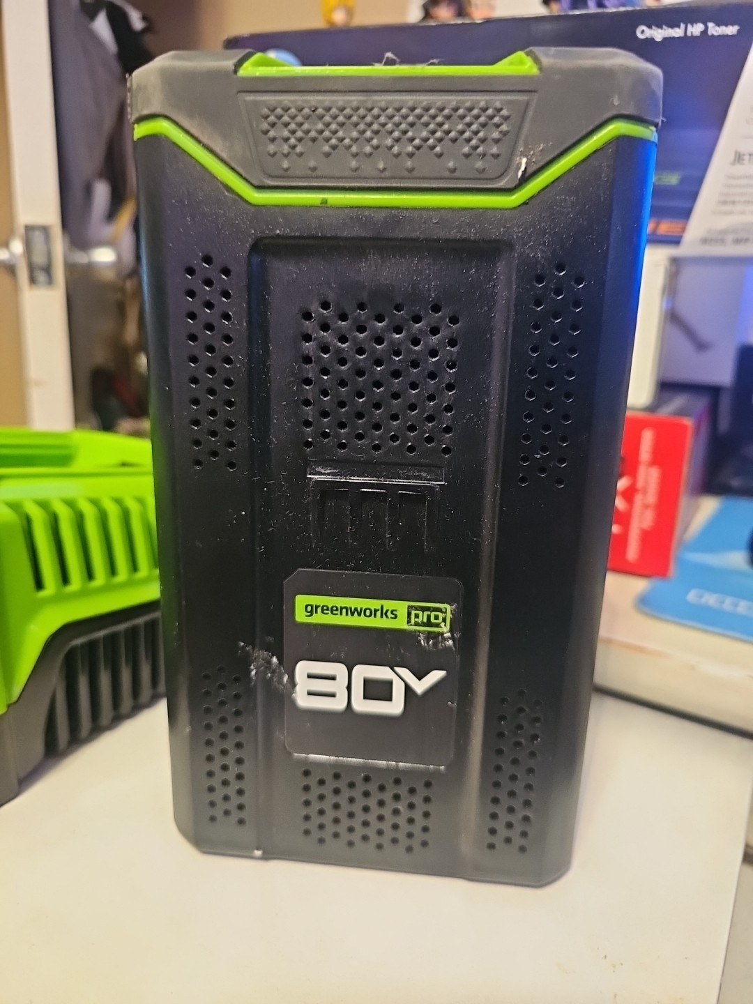 Greenworks Pro 80V Lithium-ion Battery 4AH BAB727 & Charger Fully Tested