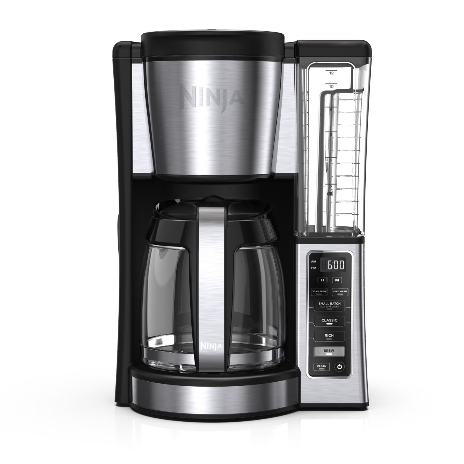 NEW Ninja 12-Cup Programmable Drip Coffee Maker, 2 Brew Styles, Adjustable CE250