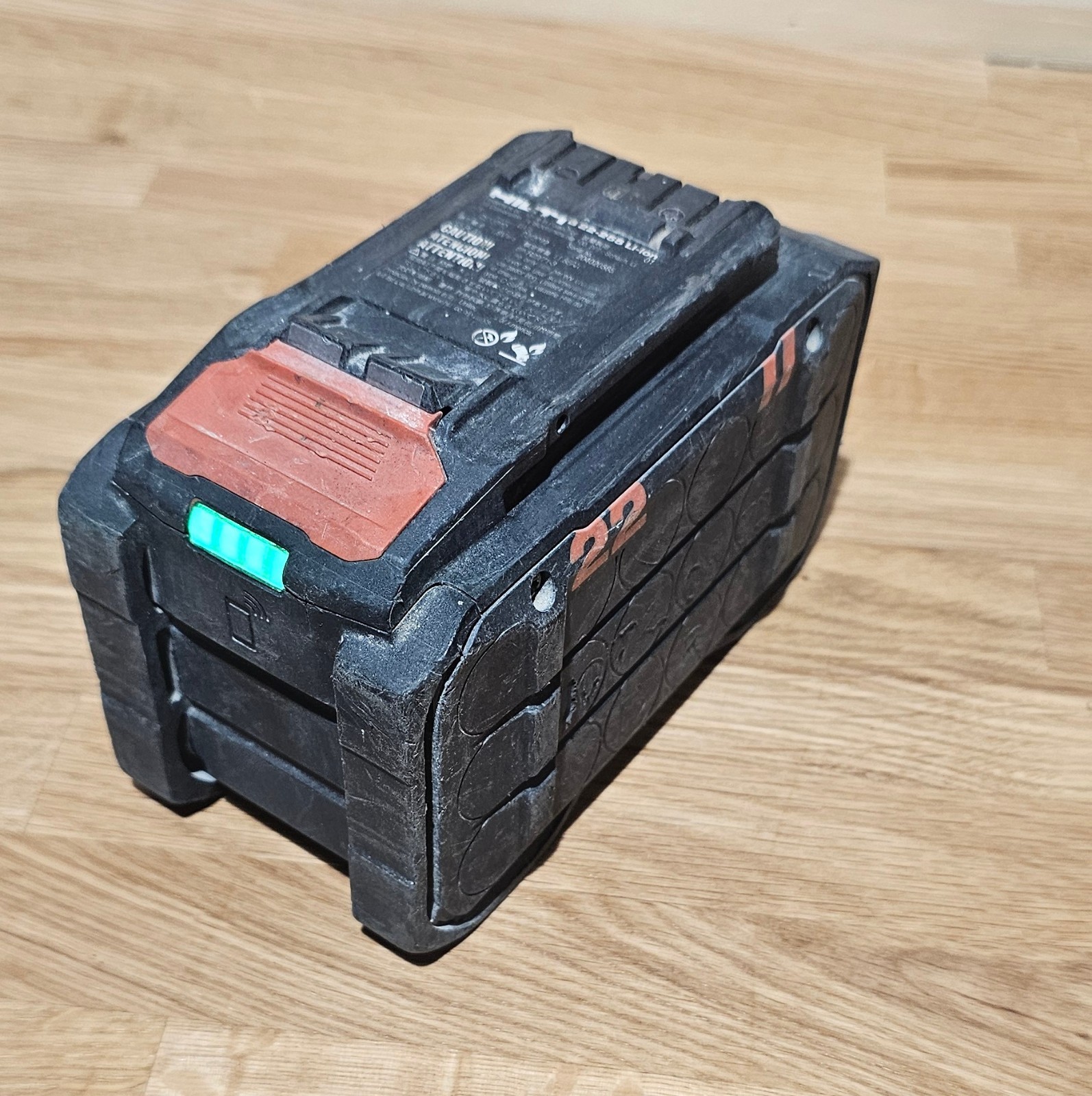 (4) Hilti B22-255 Nuron 22V Heavy Duty Battery Pack