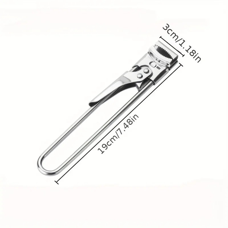 Adjustable Stainless Steel Jar Opener Multi-Function Bottle & Can Lid Tool