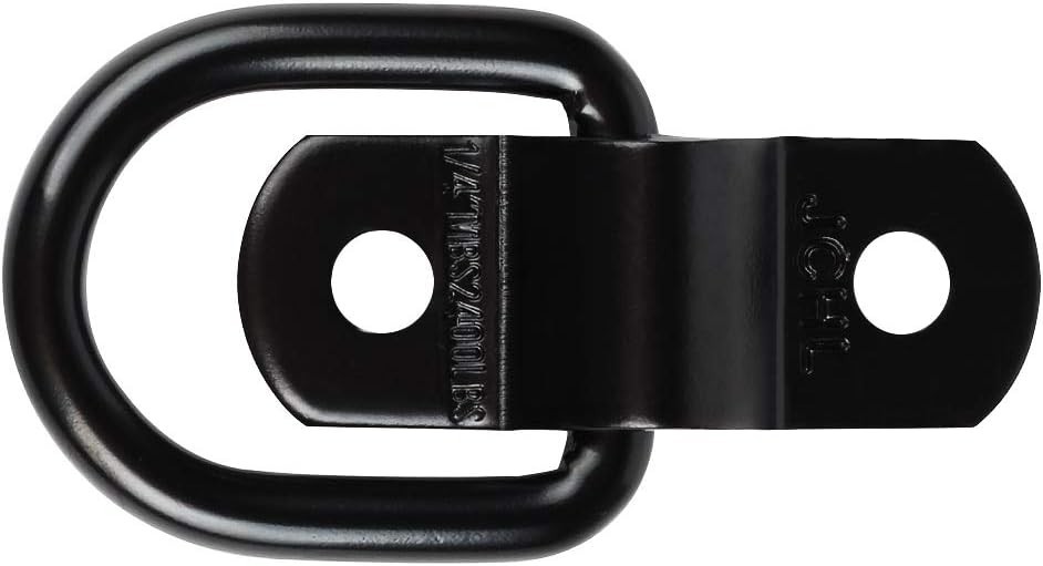 Versatile 4-Pack D Ring Tie Down Anchors – 2400 lbs Capacity for All Vehicles