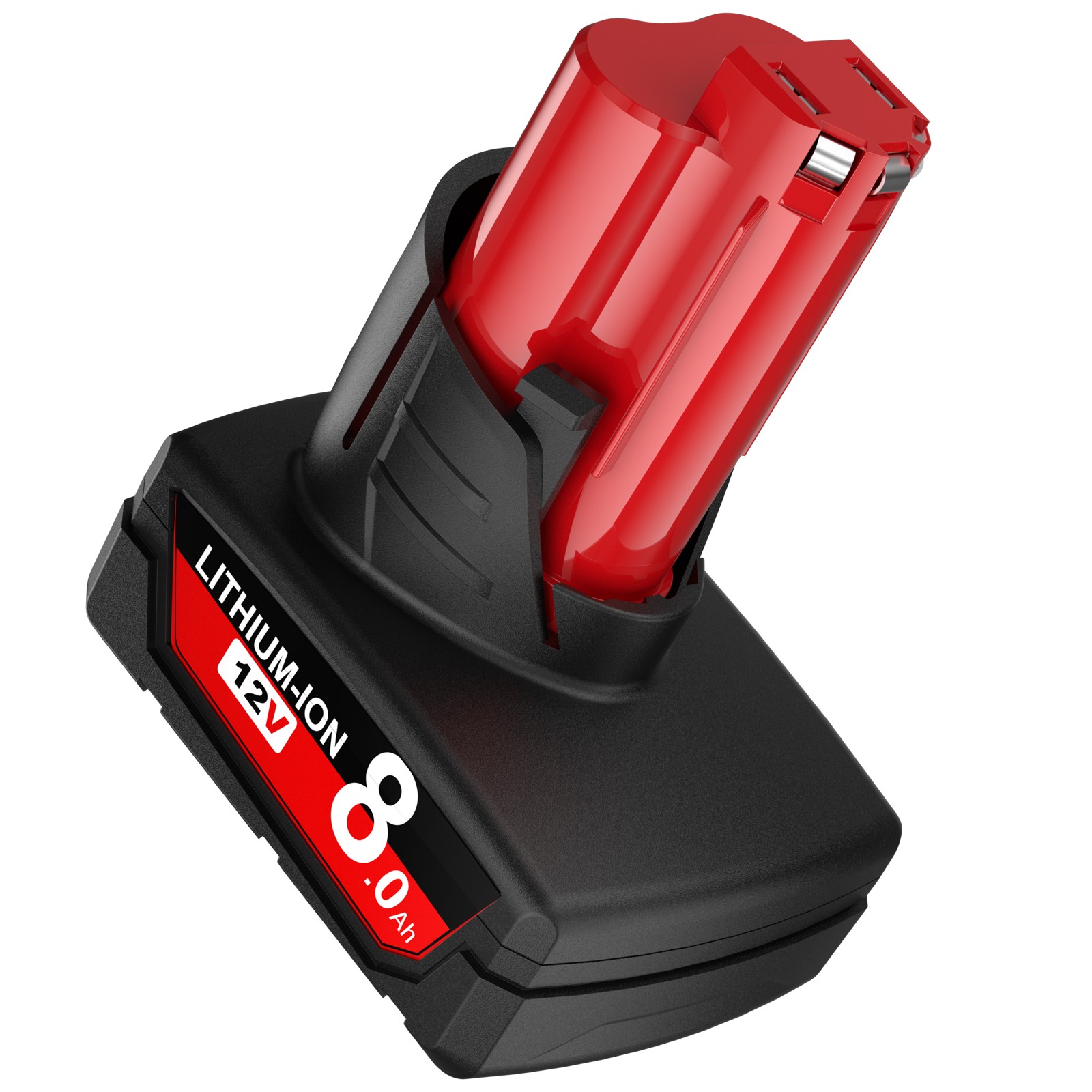 2Pack For Milwaukee for M12 LITHIUM 8.0Ah Extended Capacity Battery 48-11-2460