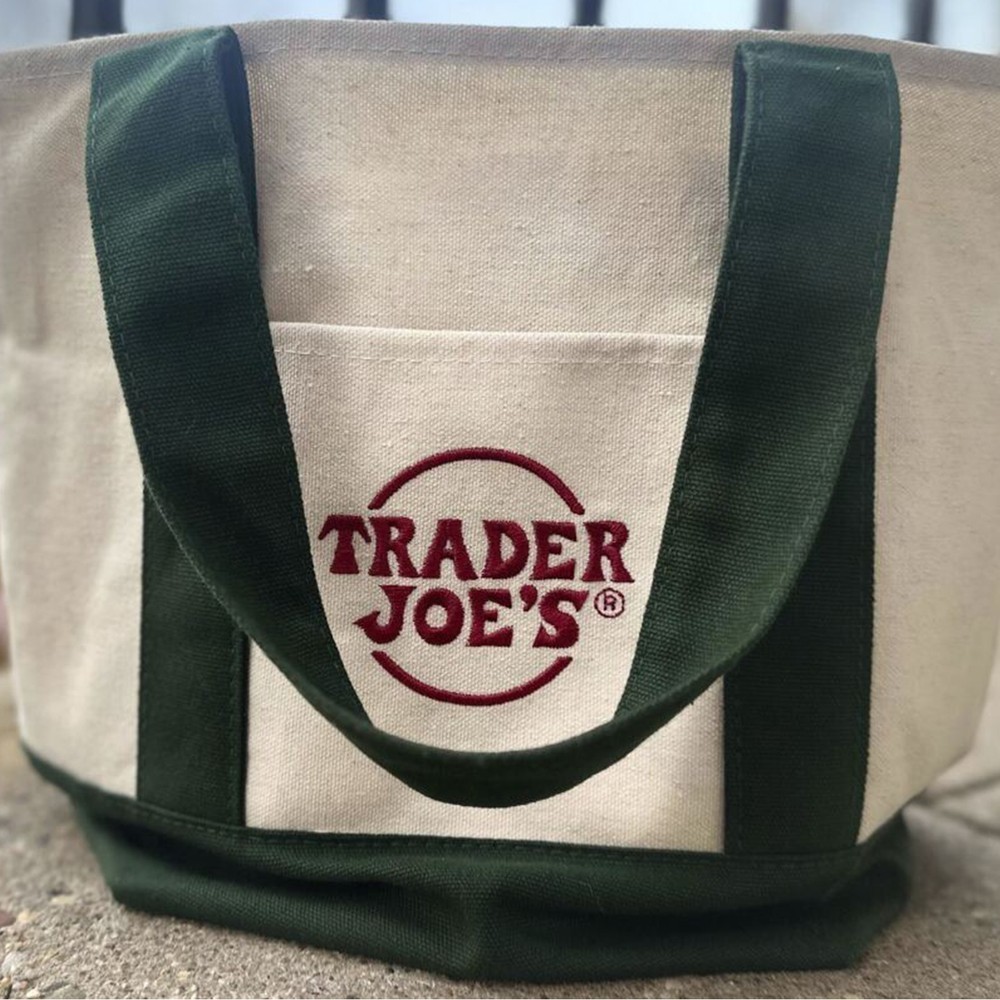 Trader Joe’s Mini Canvas Reusable Tote Bags Colorful Canvas Tote Bag 4 Colors US